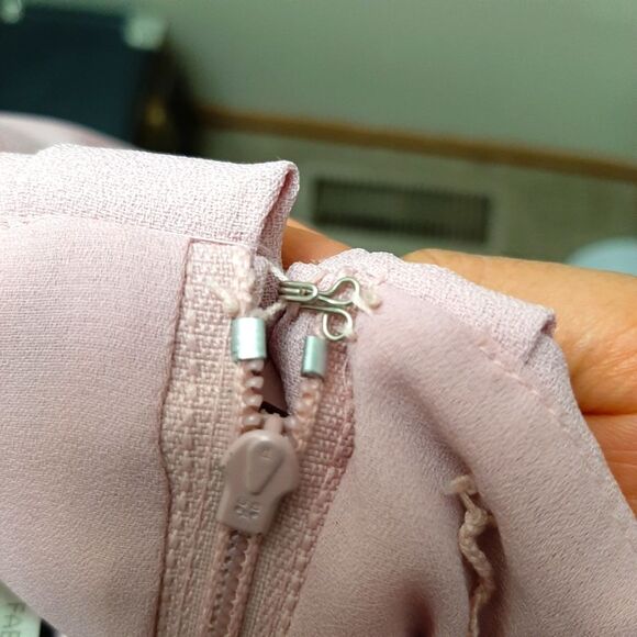 Vintage Jack Bryan Cape Like Pleated Midi Dress size 8 - Picture 13 of 13